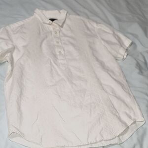 Men's White Casual Shirt